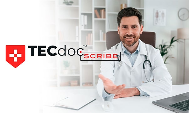 TECdoc Scribe Being USed By A Doctor